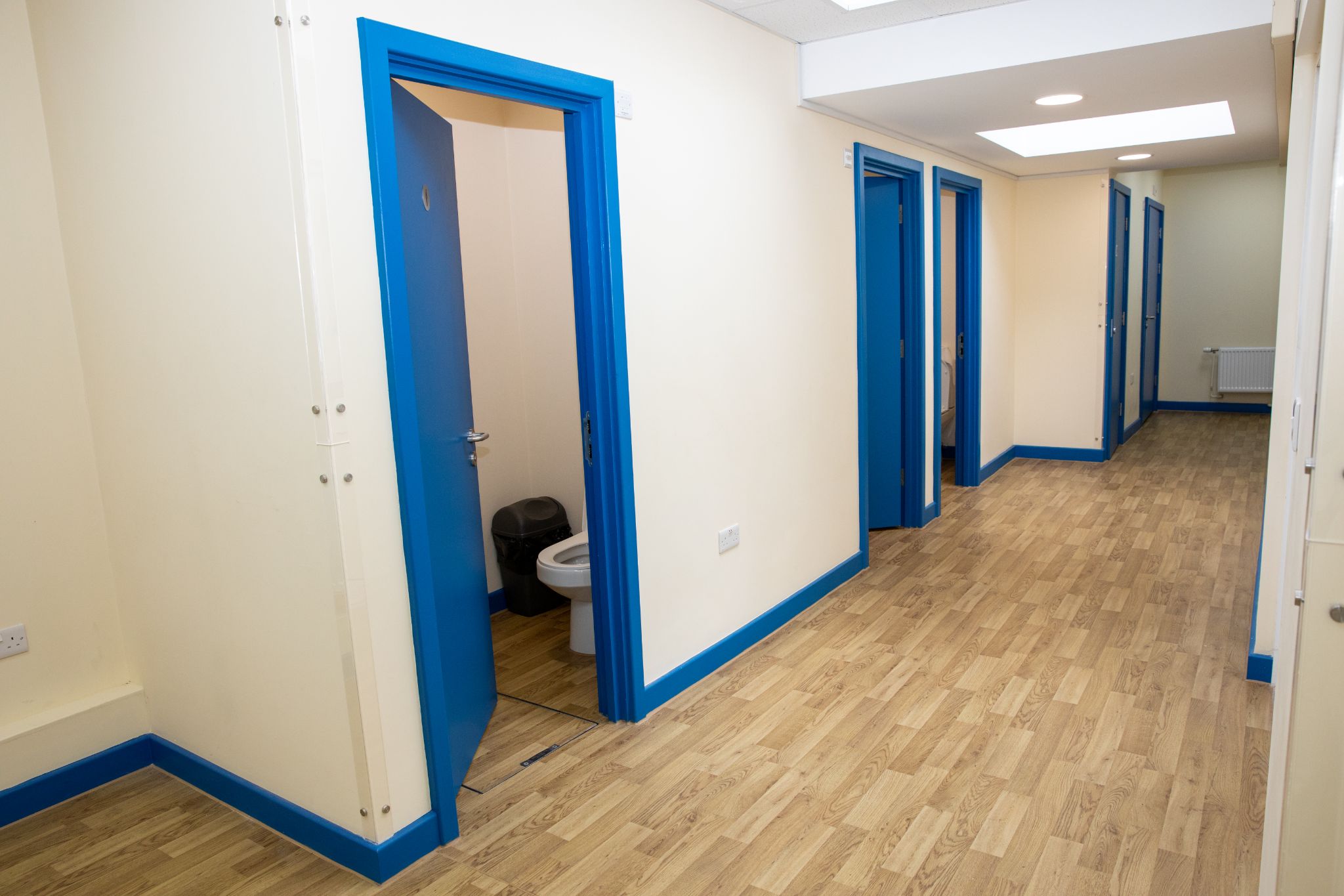 Toilets x 4 including wheelchair accessible